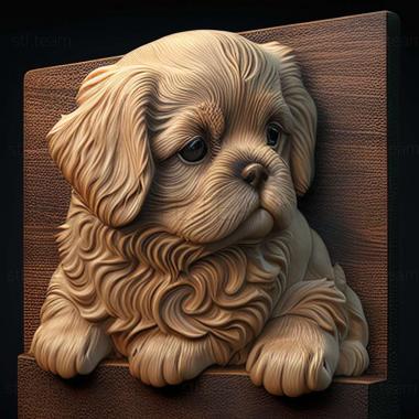 3D model Boy dog famous animal (STL)